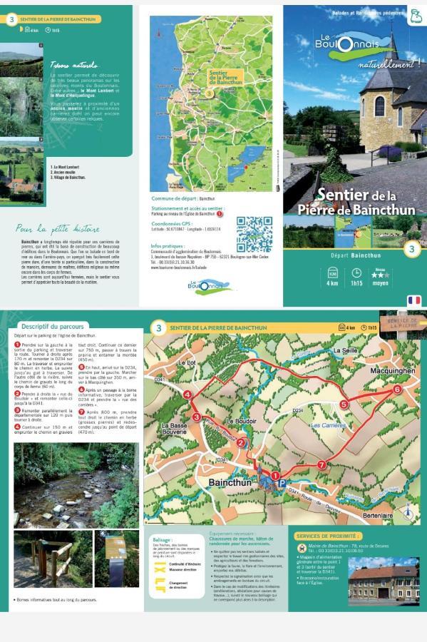 Petit Manoir De La Berthenlaire Bed & Breakfast Baincthun ภายนอก รูปภาพ